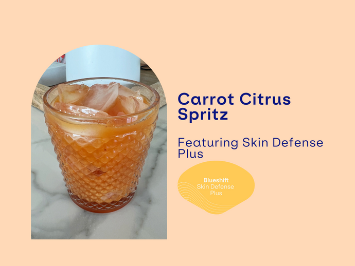 Carrot Citrus Spritz Mocktail