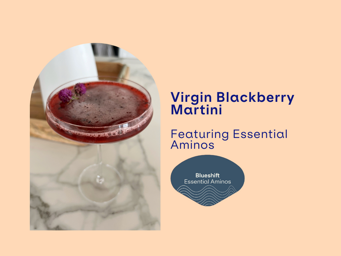 Virgin Blackberry Martini