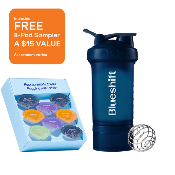 BlenderBottle ProStak Protein Shaker with Attachable Storage Containers